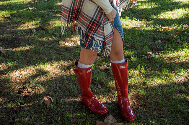 Hunter boots flare color hotsell