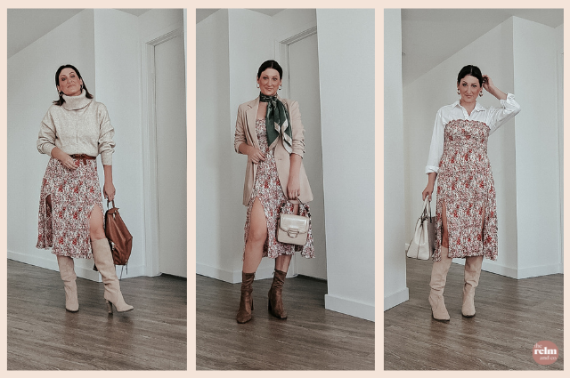 How To Transition Your Summer Dresses To The Fall Season · The RELM & Co