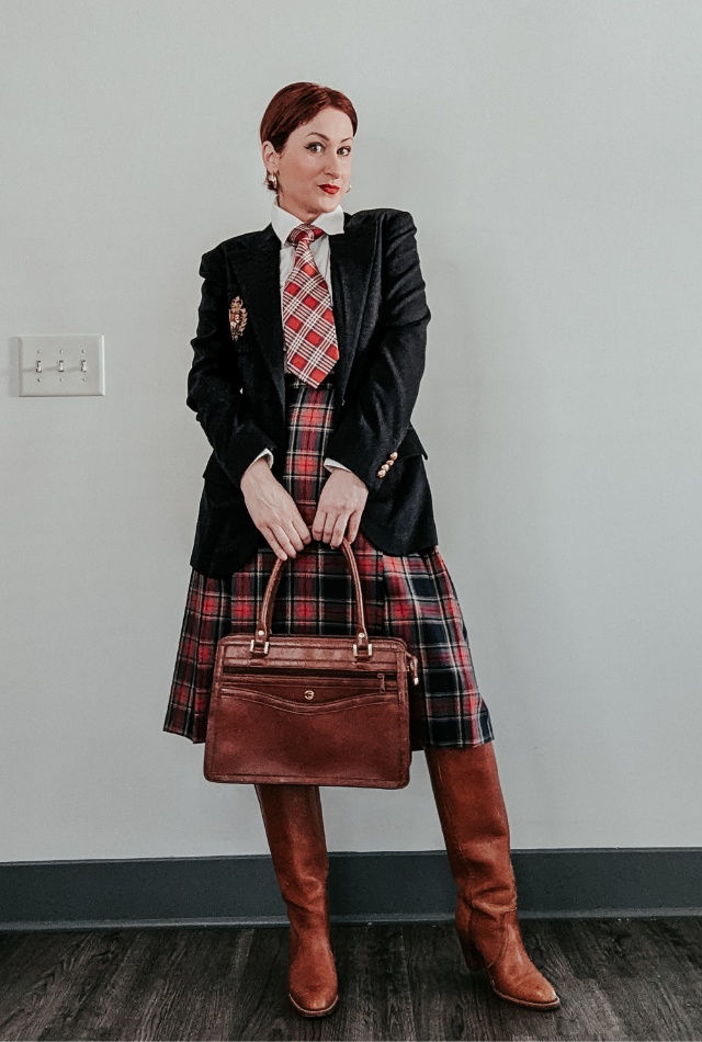 Plaid Skirt